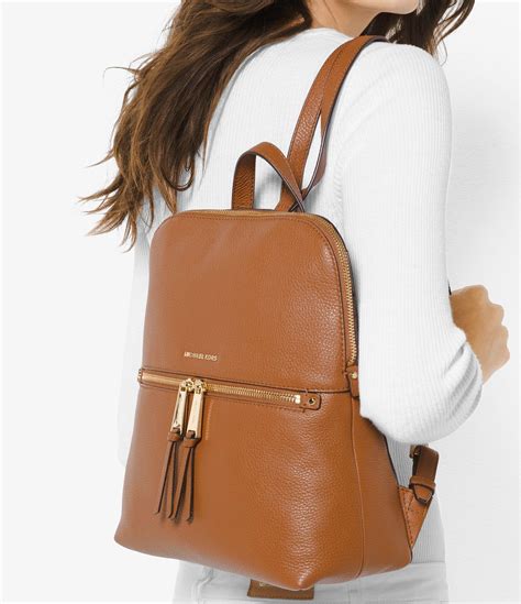 michael kors tan backpack|michael kors backpacks for women.